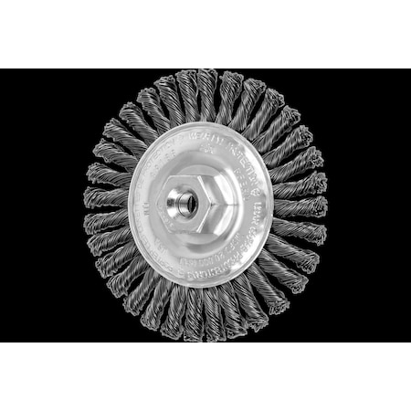 Pferd 4" Stringer Bead Wheel - .020 CS Wire, 3/8-24 Thread 82188